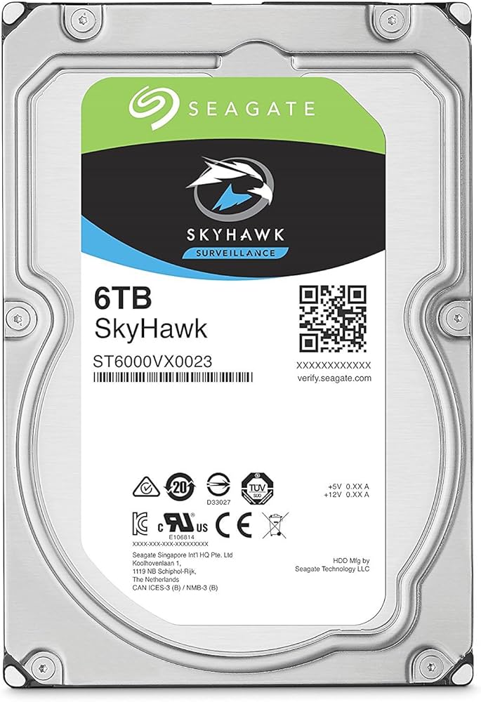 Seagate 6TB Surveillance HDD