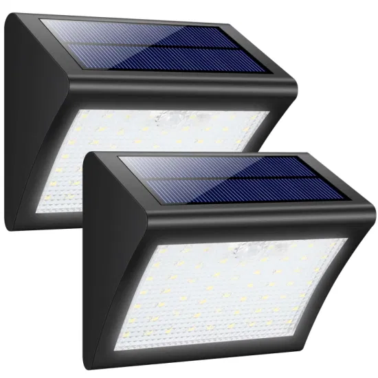 SOLAR POWERED 60LED WALL LIGHT