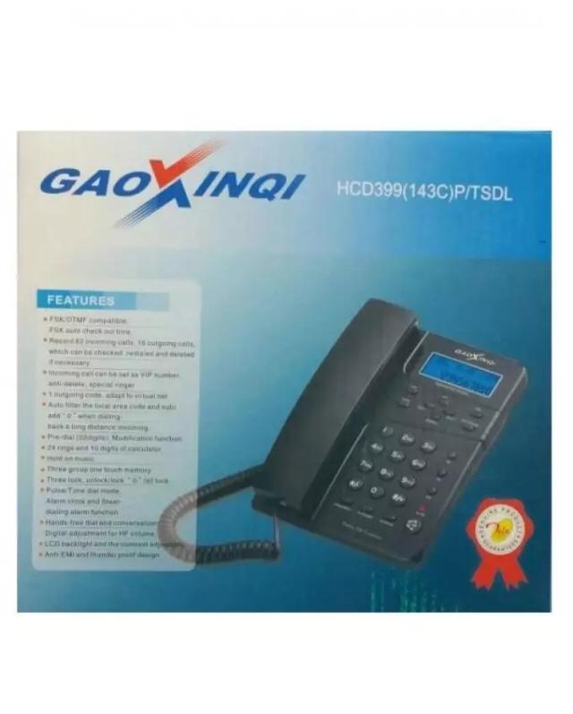 Gaoxianqi HCD399(143)P/TSDL Landline Caller ID Telephone Set 